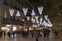 Calle de compras en Barcelona