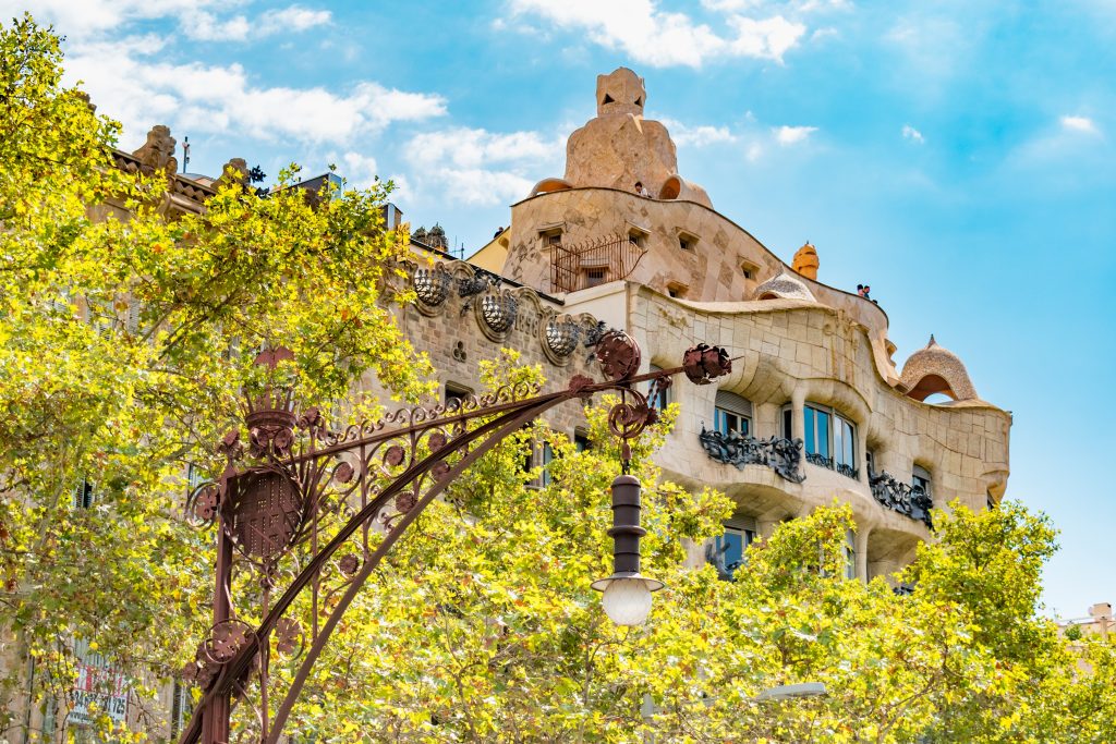 La Pedrera de Antonio Gaudí en Barcelona